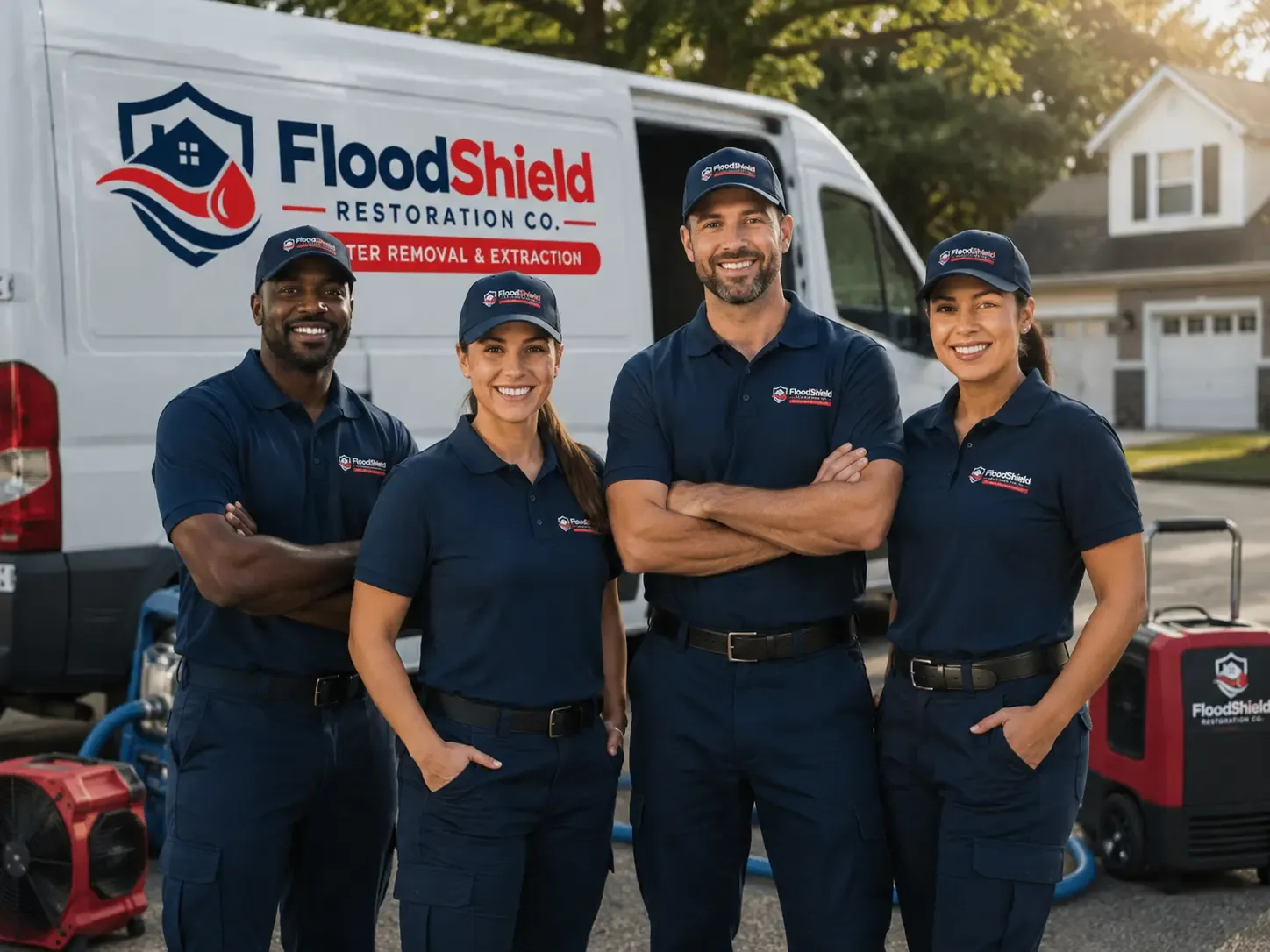 Flood Damage Restoration company in Fedora, SD